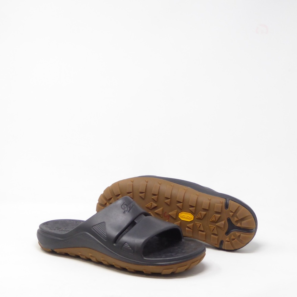 Danner Women Shelter Cove Slide Black Vibram Sole Sandals 9